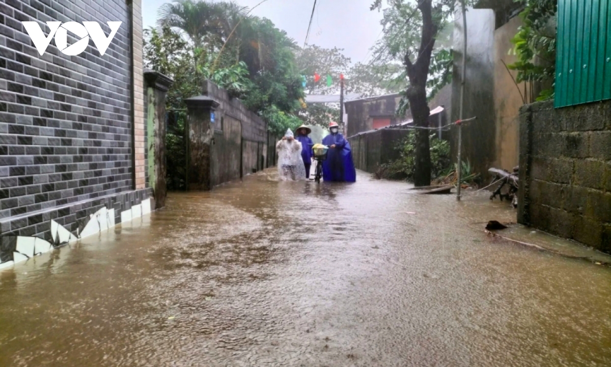 Khu vực Trung bộ chủ động ứng phó với mưa lớn